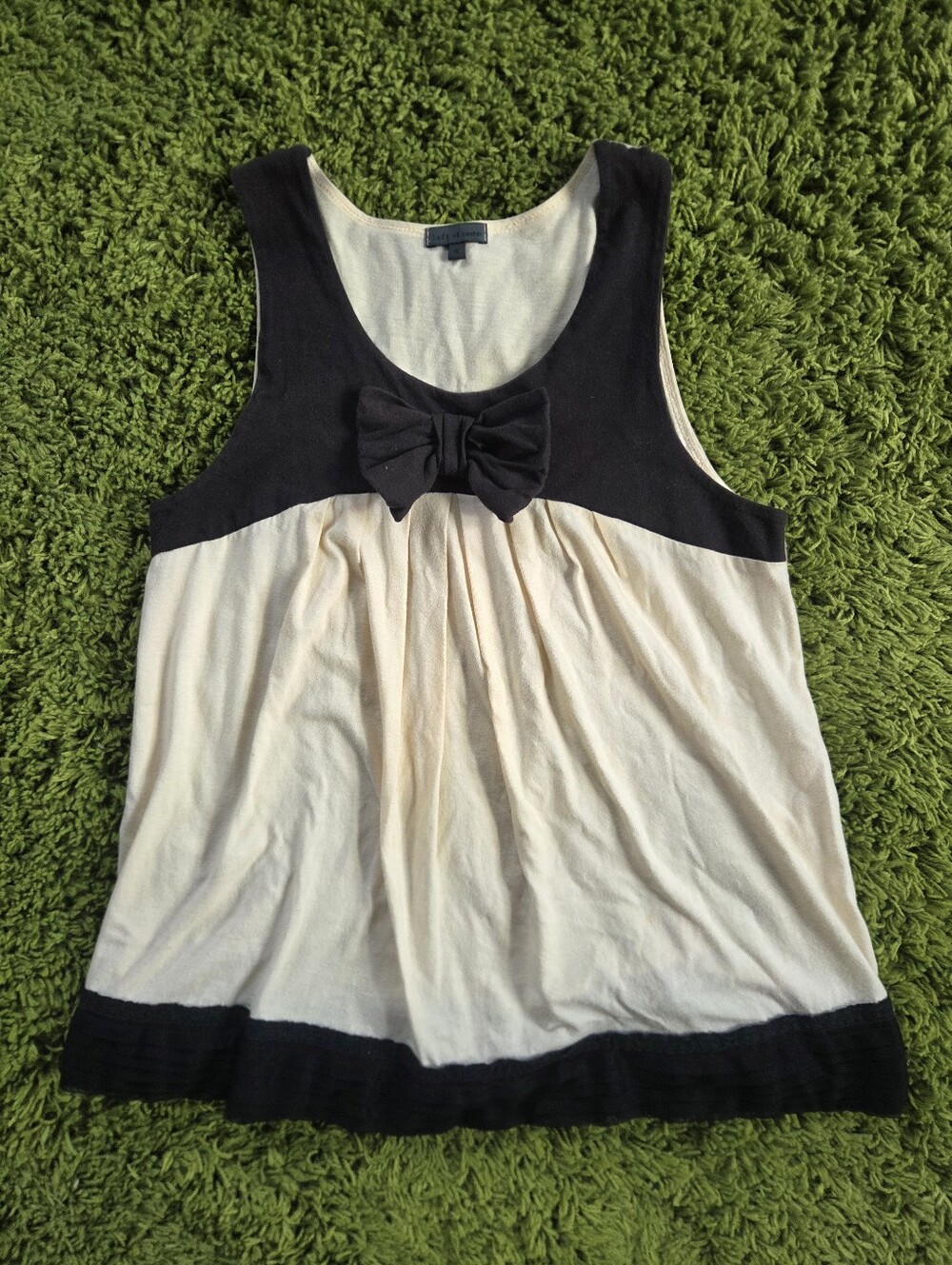 Anthropologie bow tie tank